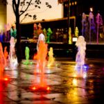 Colour fountains